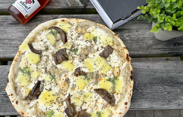 Une pizza du mois 100% végé !