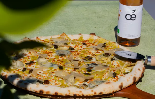 La pizza de mai qui vous veut du bien 💚