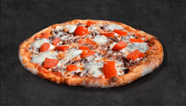 pizza viande hachée gorgonzola vannes