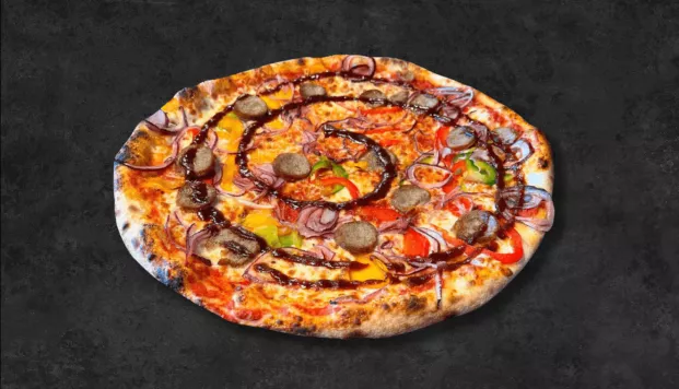 Pizza saucisse Bio de Bocéno 