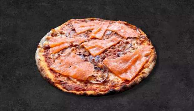 pizza saumon fumé chauchard vannes