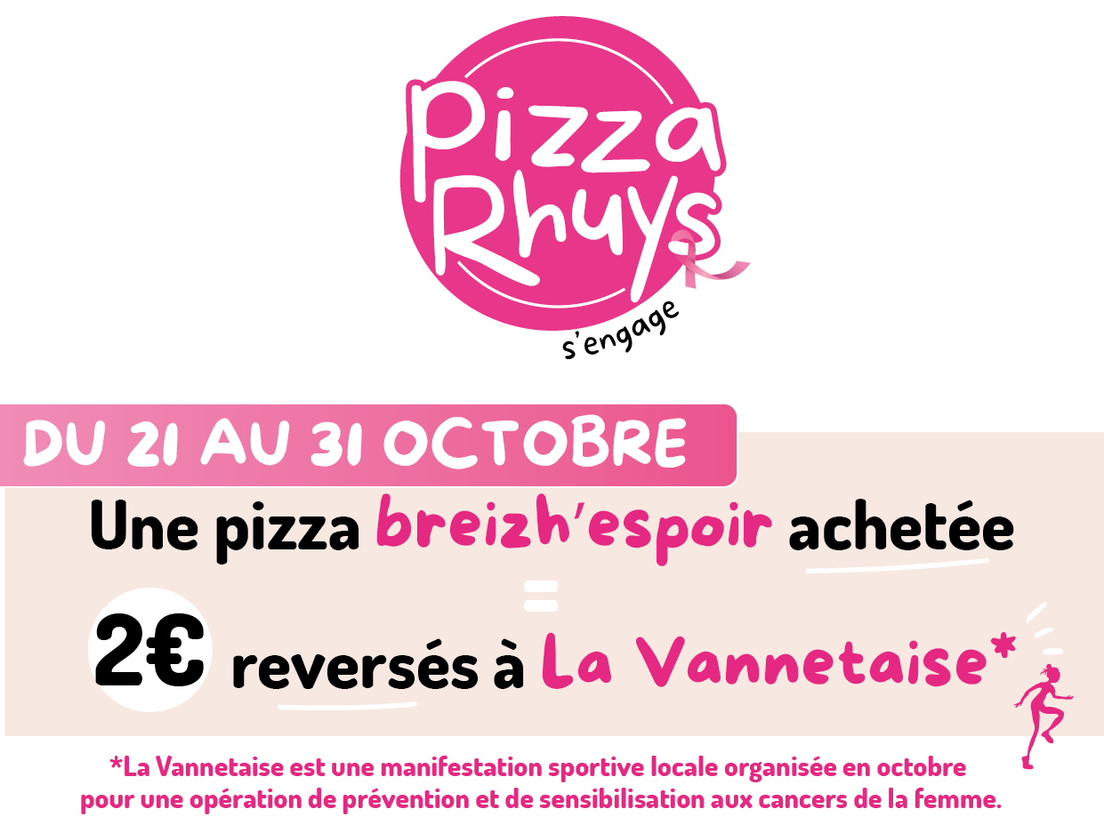 Pizza Rhuys x La Vannetaise
